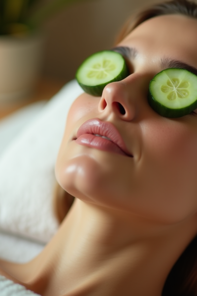 Temps de pose pour concombre sur le visage : découvrez la durée idéale !