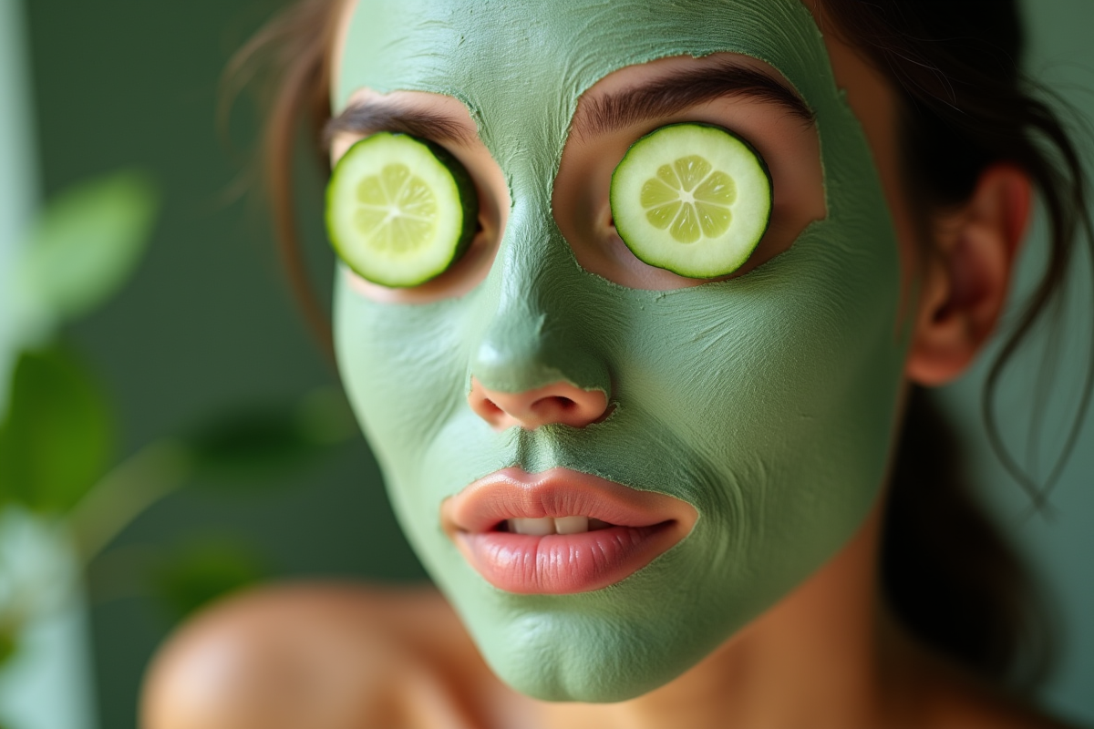 concombre visage
