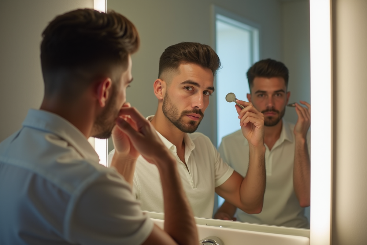 coiffure masculine