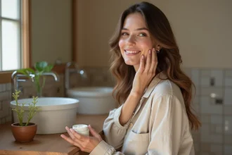 Crème hydratante à l'algue rouge pour une peau nourrie et revitalisée