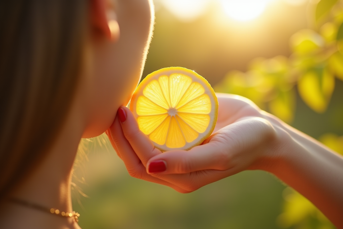 citron visage